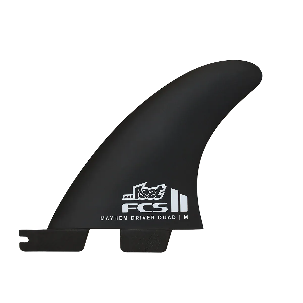 FCS II Mayhem Driver MED PC Carbon Quad Rear -White – Waterboyz