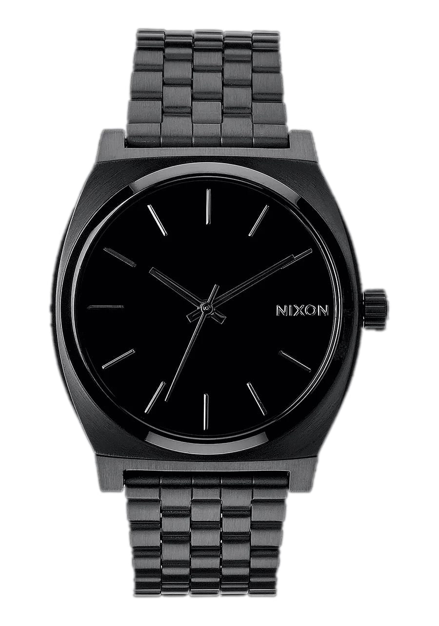 Nixon Time Teller All Black Watch – Waterboyz