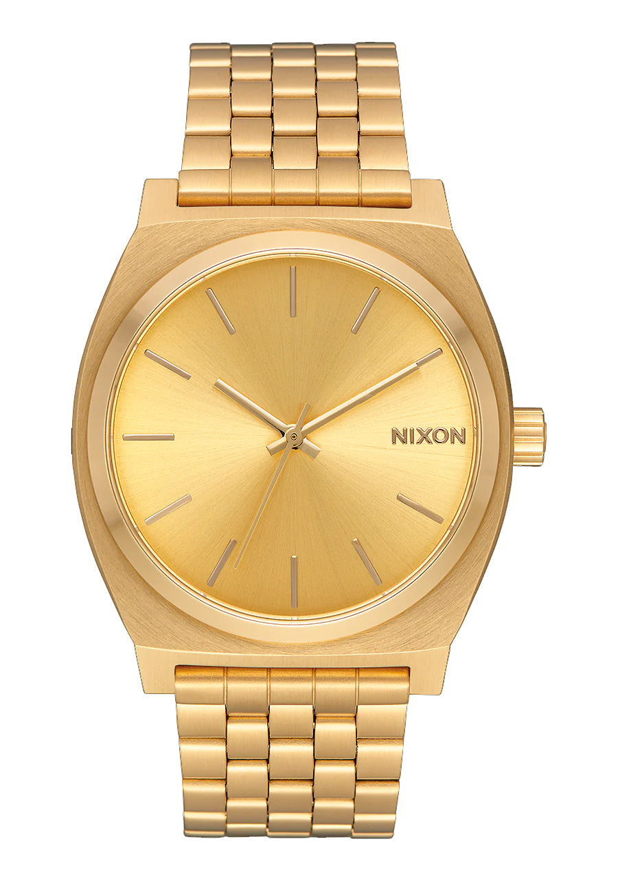 Nixon Time Teller All Gold Gold Watch – Waterboyz