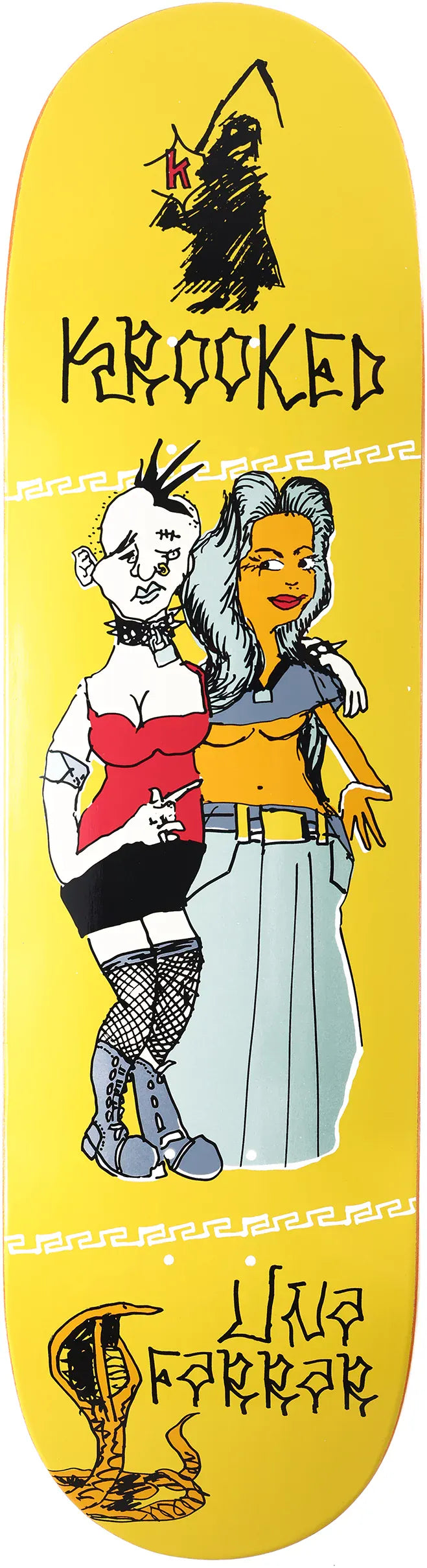 Krooked Una Punx 8.38 Deck – Waterboyz
