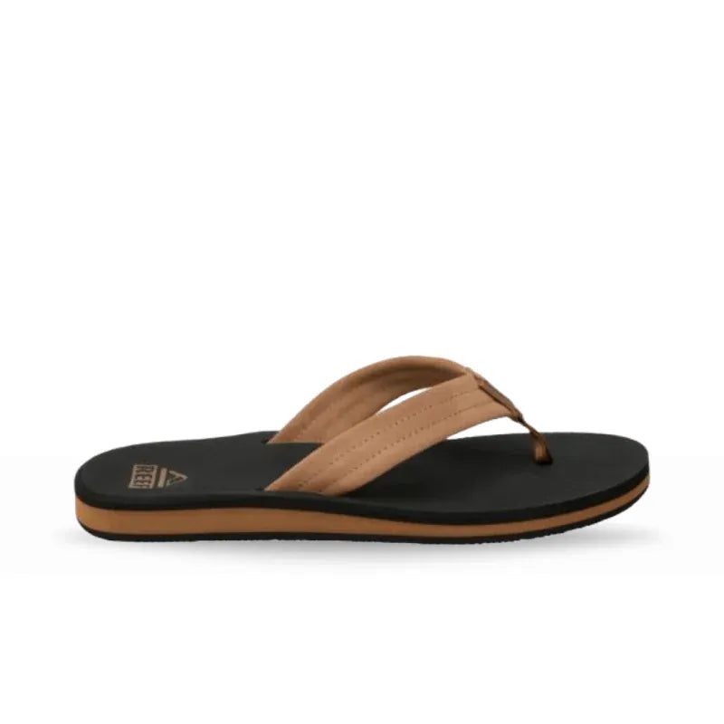 Reef Mens Groundswell Black/Tan Sandals – Waterboyz display picture 1
