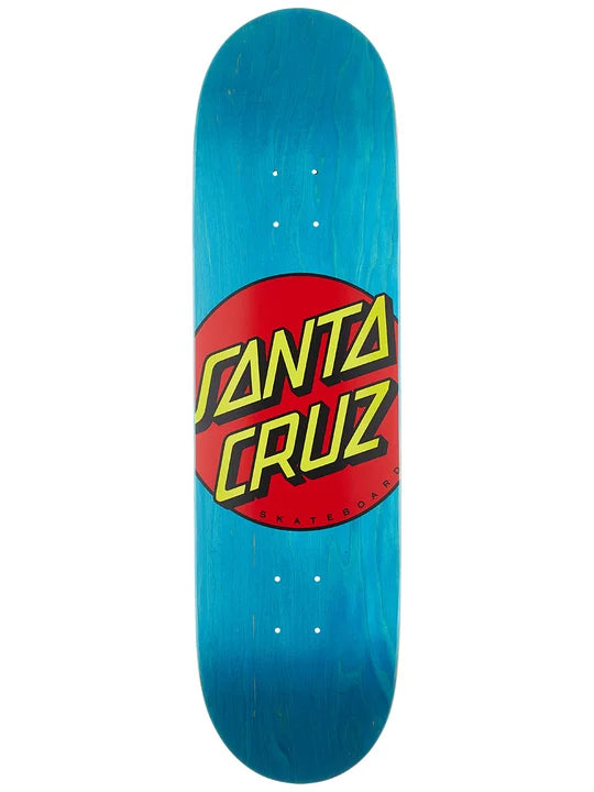 Autocollant Santa Cruz Dot – Classique, Multicolore, 4x3 Pouces, Pour Skate