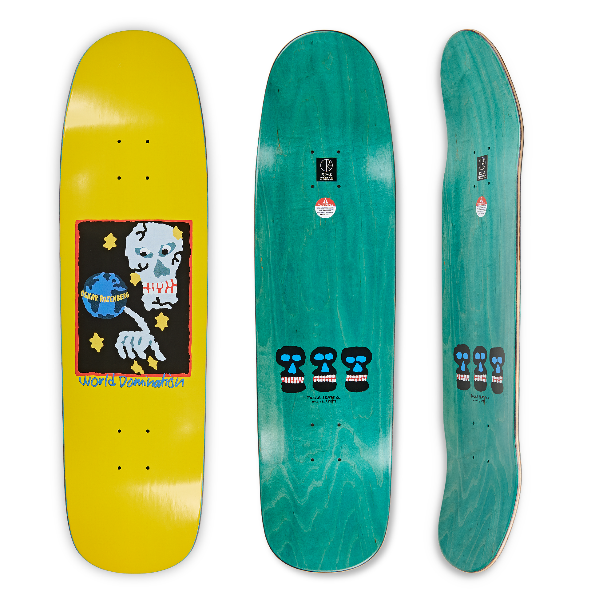 Polar Oski World P9 Shape Deck – Waterboyz
