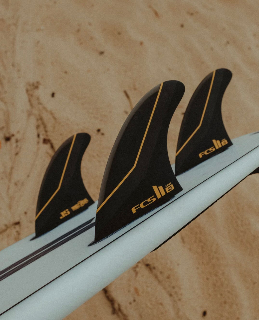 FCS II JS PC Carbon Tri Fin Set Black