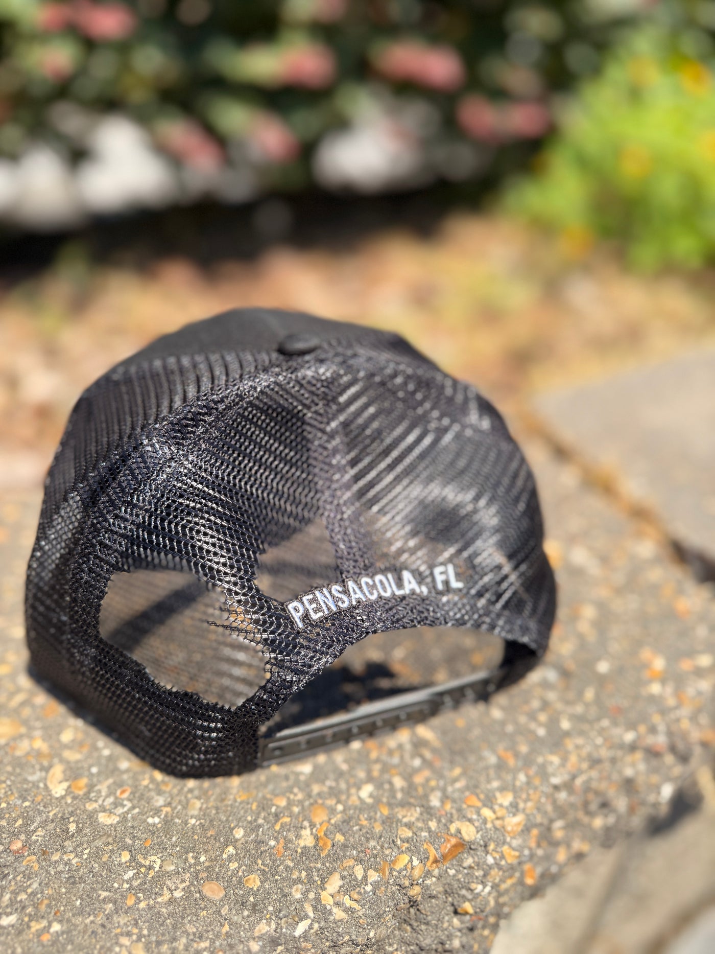 WBZ FL Flag Patch Black Adjustble Hat