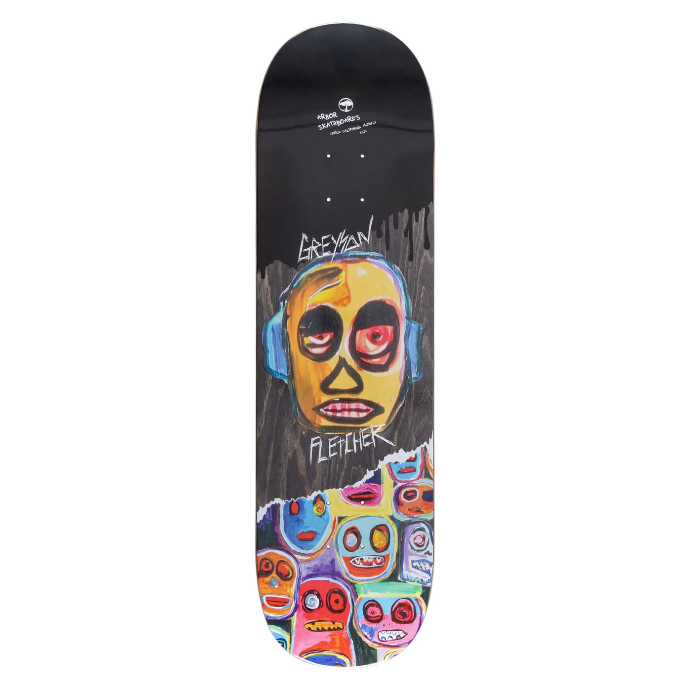 Arbor Greyson Faces Skate Deck