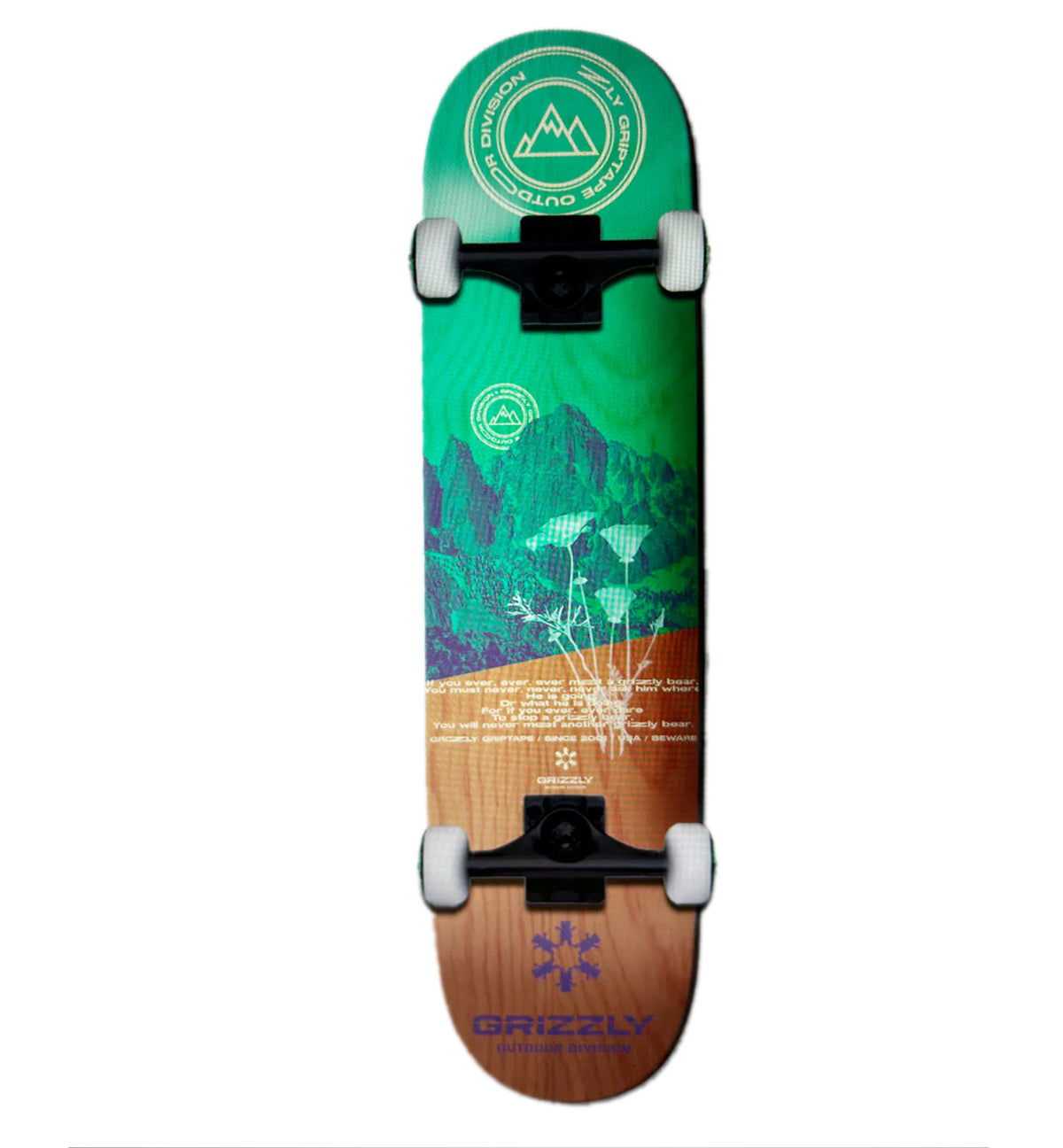 Grizzly Morning View Complete Skateboard