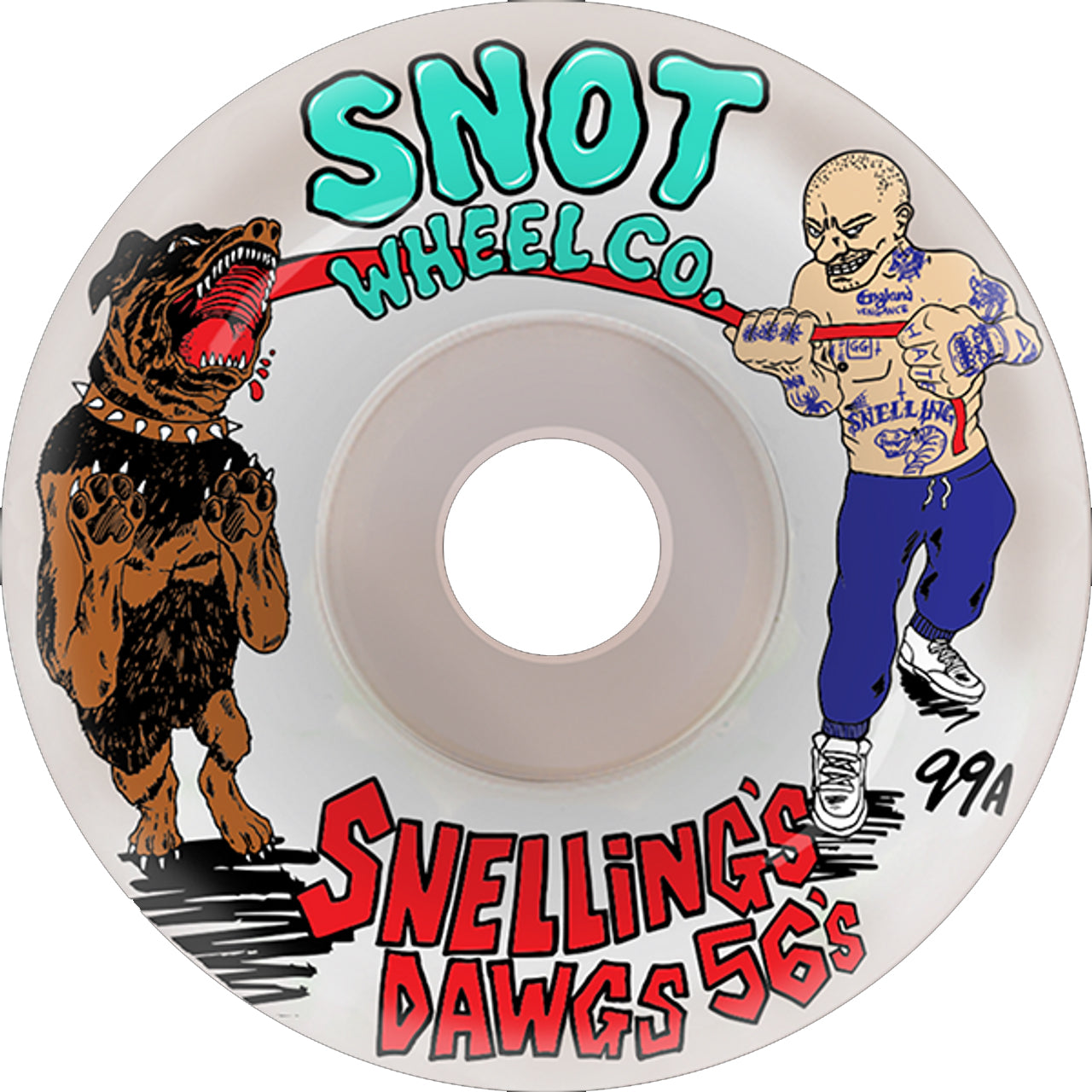 Snot Snelling Dogs 56mm/99a White