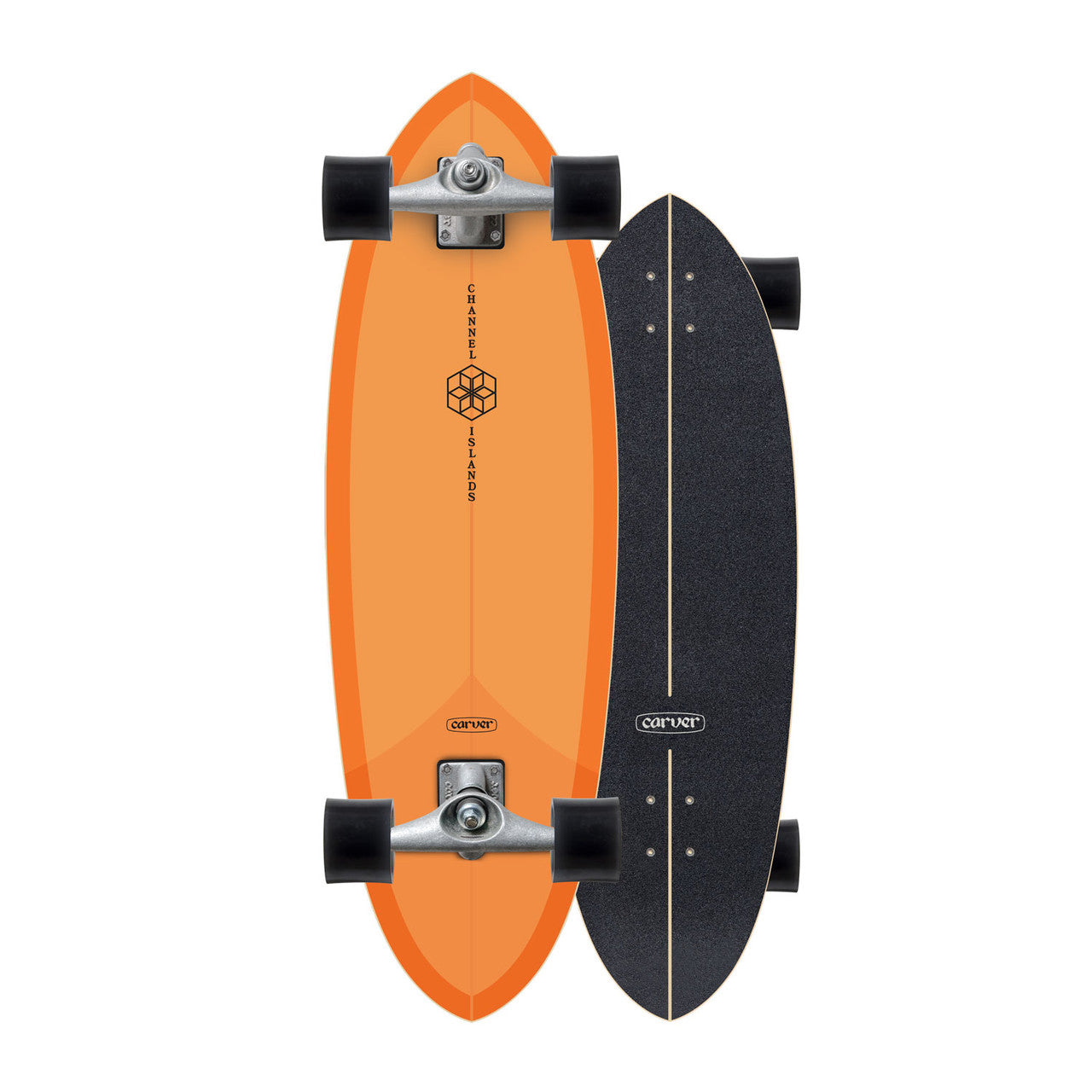 Carver CX 31.75" CI Mid Orange Complete Surf Skate