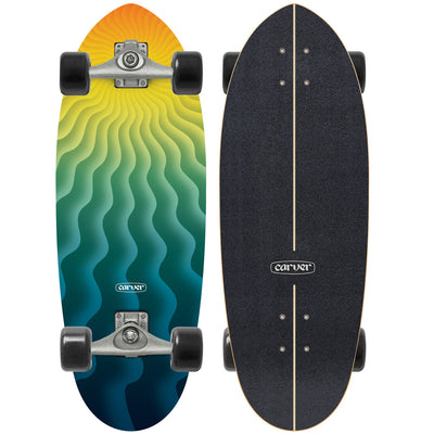 Carver 26" Quasar SurfSkate C5 Raw Complete