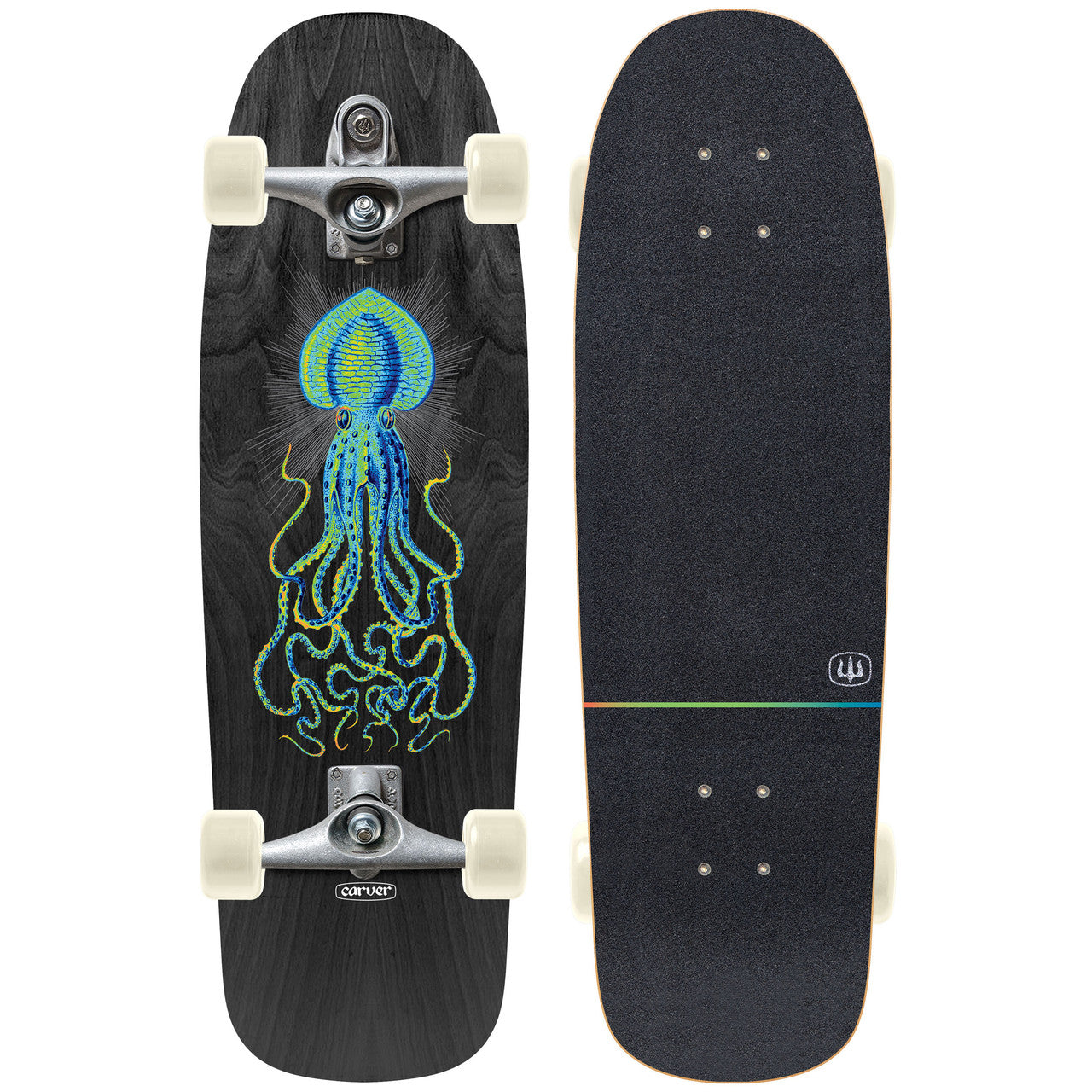 Carver 30.5" Enigma SurfSkate C7 Raw Complete