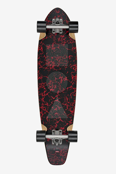 Globe The All Time Red Marble Stack Cruiser