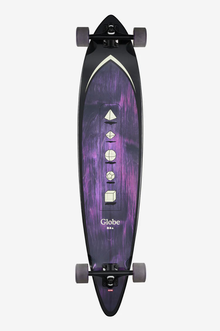 Globe Pintail 44" Purple/Shape Faze Cruiser