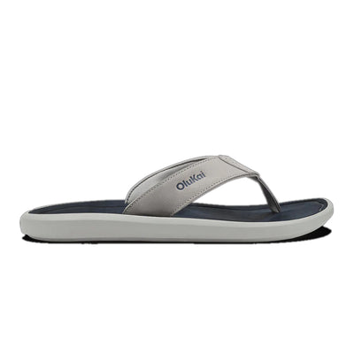 Olukai M Pili Ash/ Mood Indigo