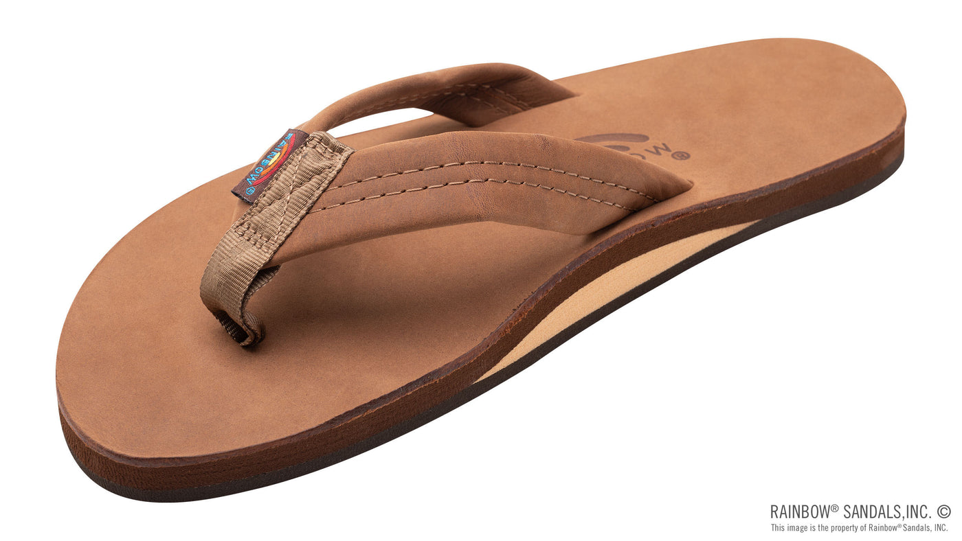 Rainbow M Redwood Single Layer Sandals