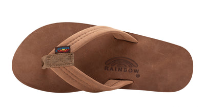 Rainbow M Luxury Leather Nogales Wood Single layer Sandal