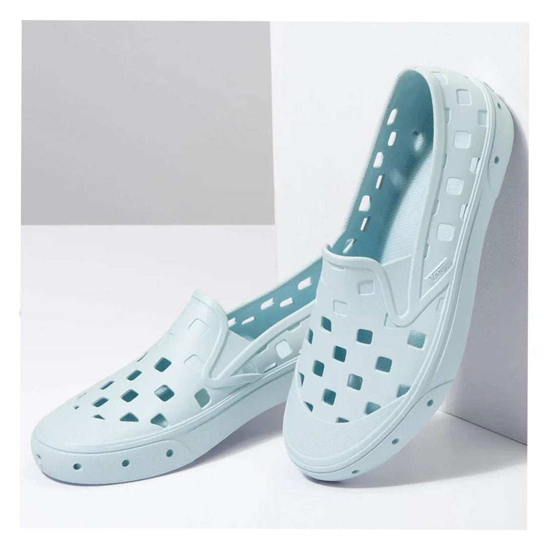 VANS Trek Slip-On Shoes Light Blue Rubber Casual Water Shoes Men’s Size 13 Vans Trek Slip-On Baby Blue – Waterboyz main image 3
