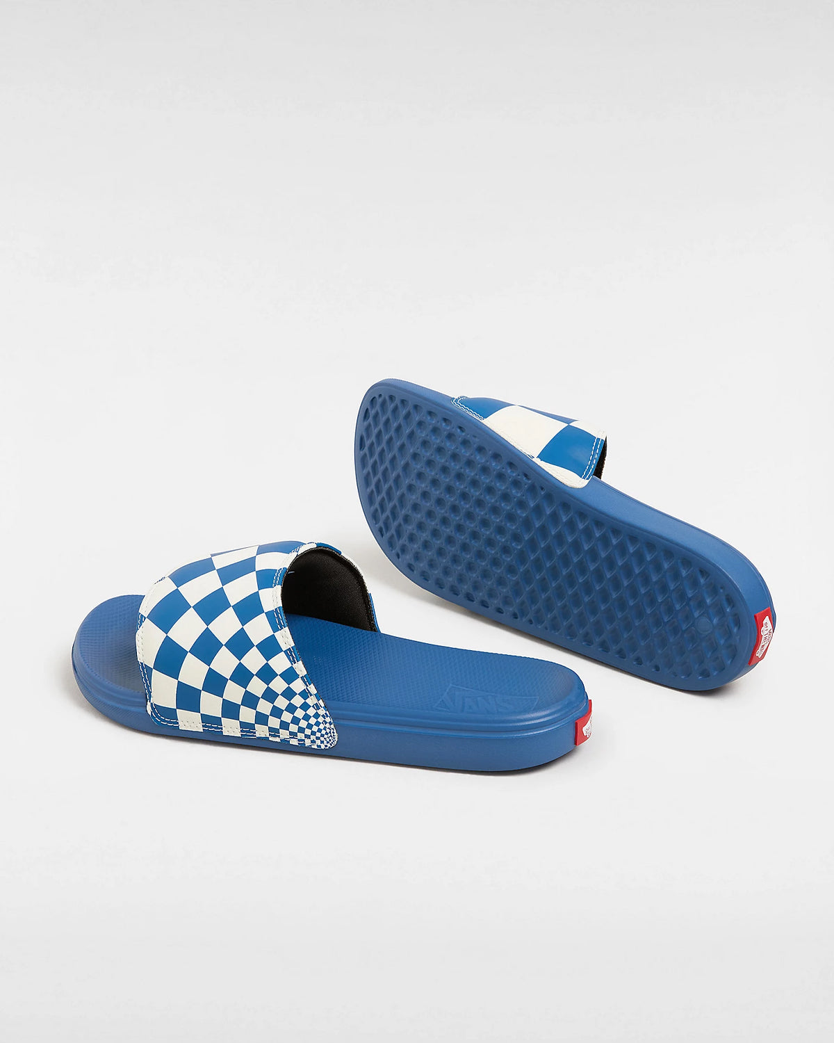 Vans MTE La Costa Slide-On Radial Blue Checkerboard