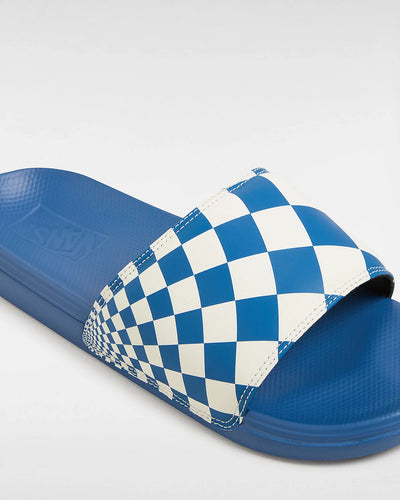 Vans MTE La Costa Slide-On Radial Blue Checkerboard