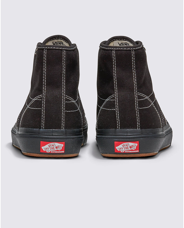 Vans Crockett High Decon Canvas Black/Black/White – Waterboyz