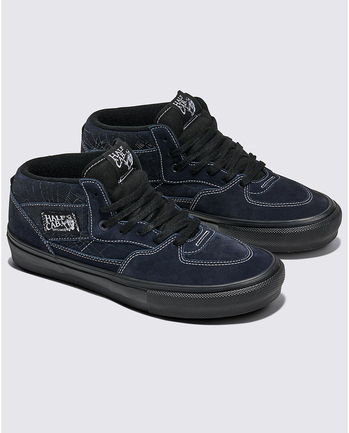 靴 VANS Skate Half Cab Web Dark Grey Black Vans Skate Half Cab Web Dark Grey & Black Skate Shoes | Zumiez