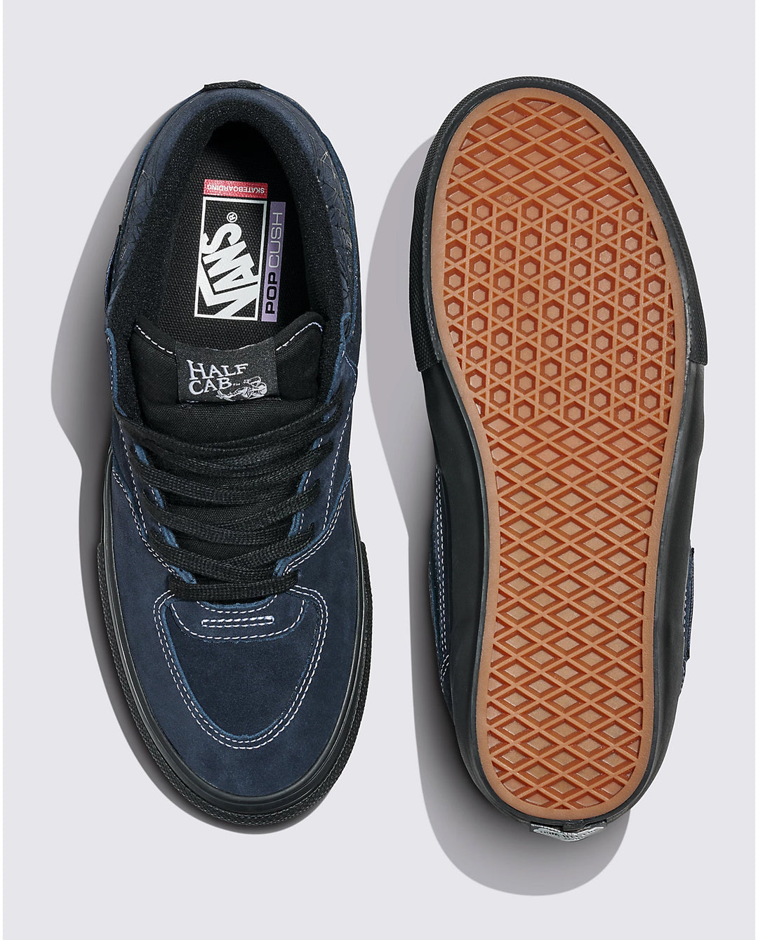 靴 VANS Skate Half Cab Web Dark Grey Black Vans Skate Half Cab Web Dark Grey & Black Skate Shoes | Zumiez