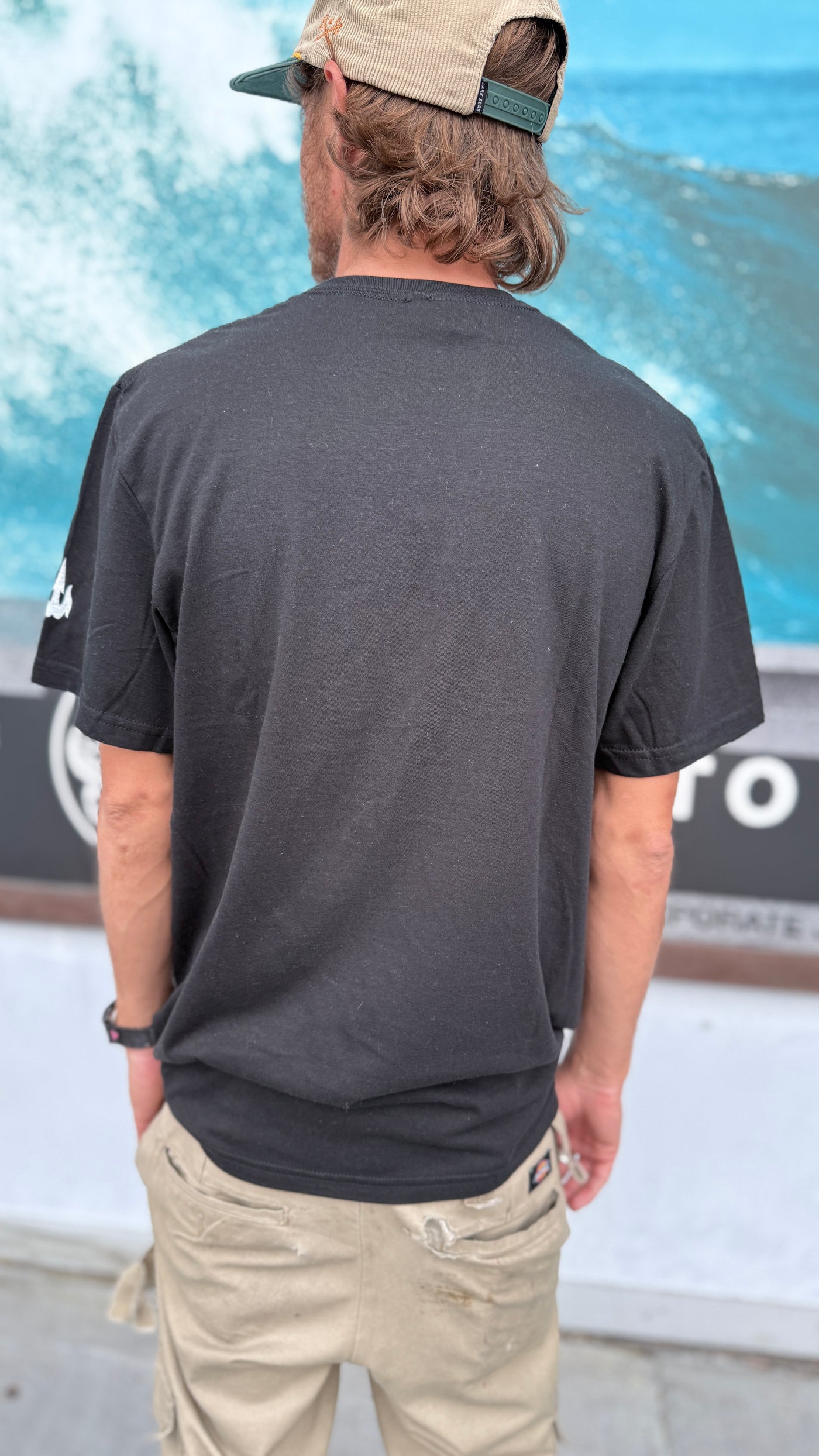 WBZ Thrasher Pigment Dye Black S/S T-shirt