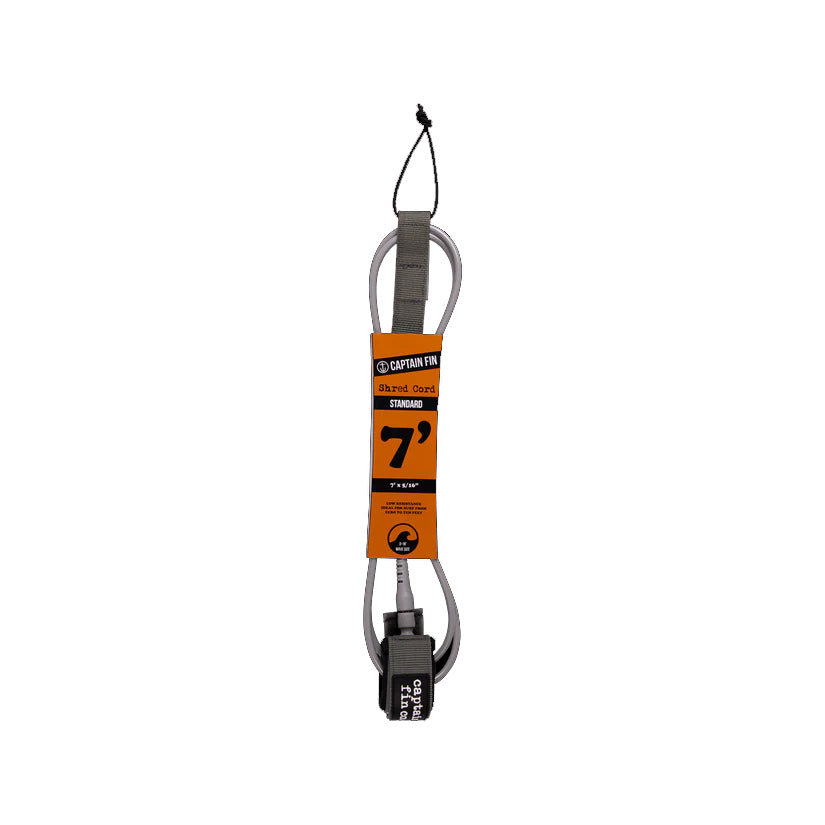 Captain Fin 7' Shred Cord Standard Leash