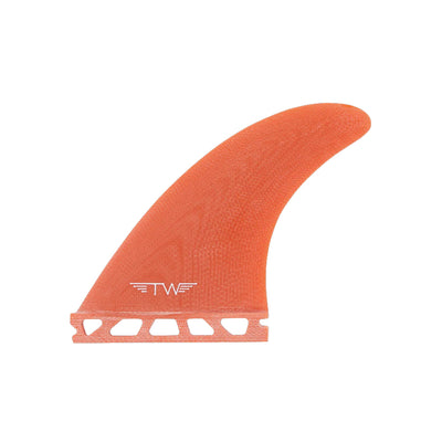 Captain Fin Tyler Warren 5-Fin Medium Single Tab Orange