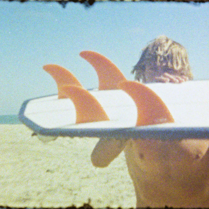 キャプテンフィン TYLER WARREN 5 FIN Tyler Warren 5-Fin Orange - Single Tab - Captain Fin