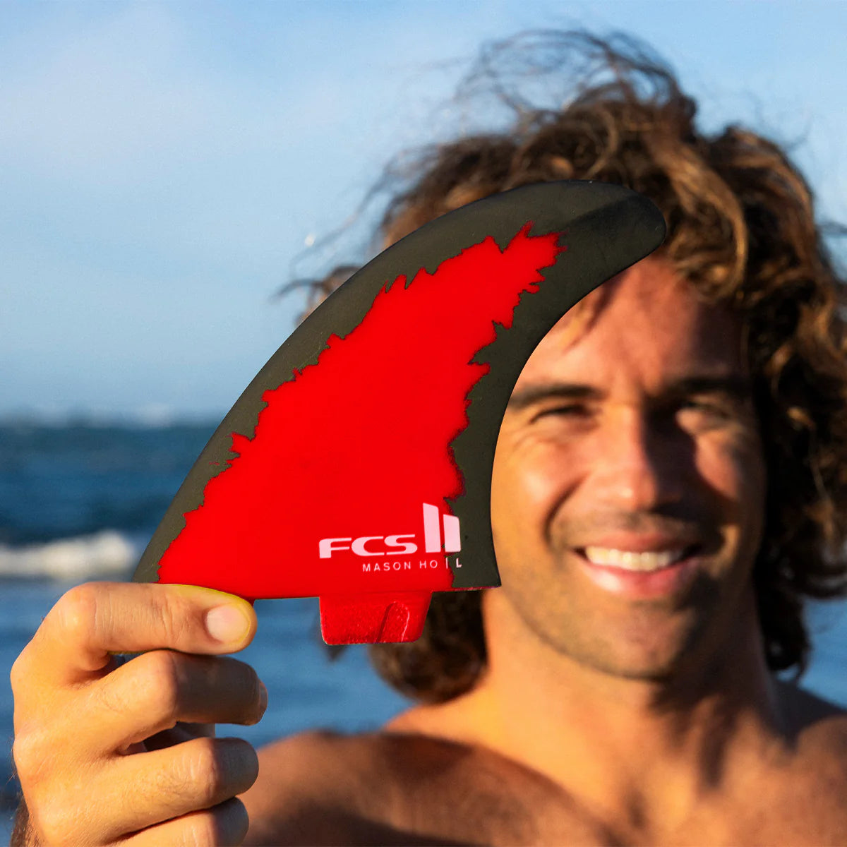FCSII Mason Ho Aircore PC Code Red Medium Tri Fins