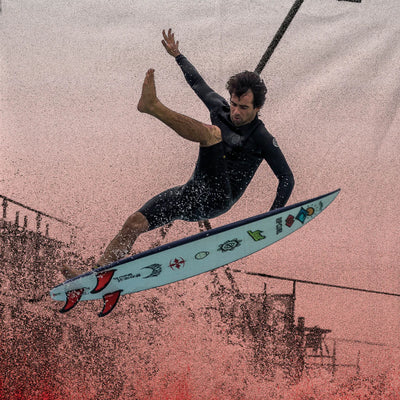 FCSII Mason Ho Aircore PC Code Red Medium Tri Fins