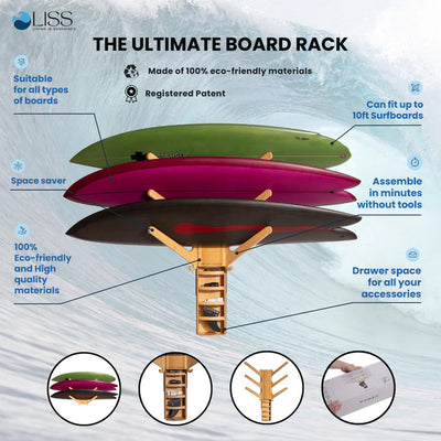 LISS Sun Rack 4 boards