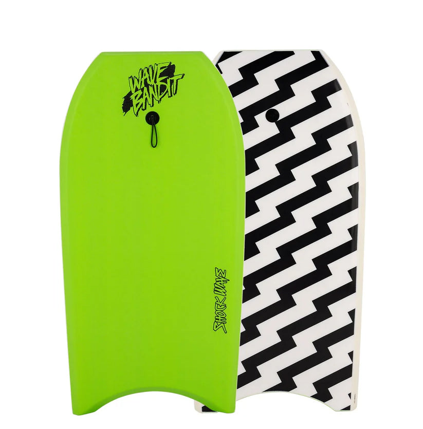 Wave Bandit Shockwave 45" Green bodyboard