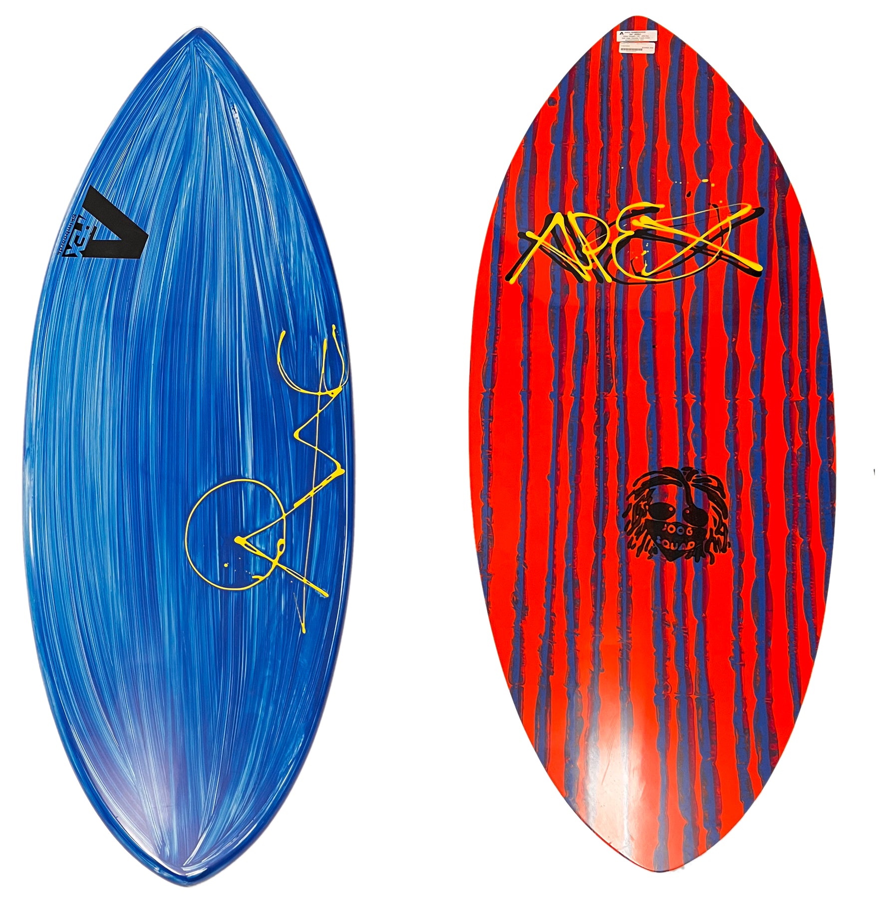 Apex 54" AVAC Skimboard Blue Streaks Joog Squad Waterboyz