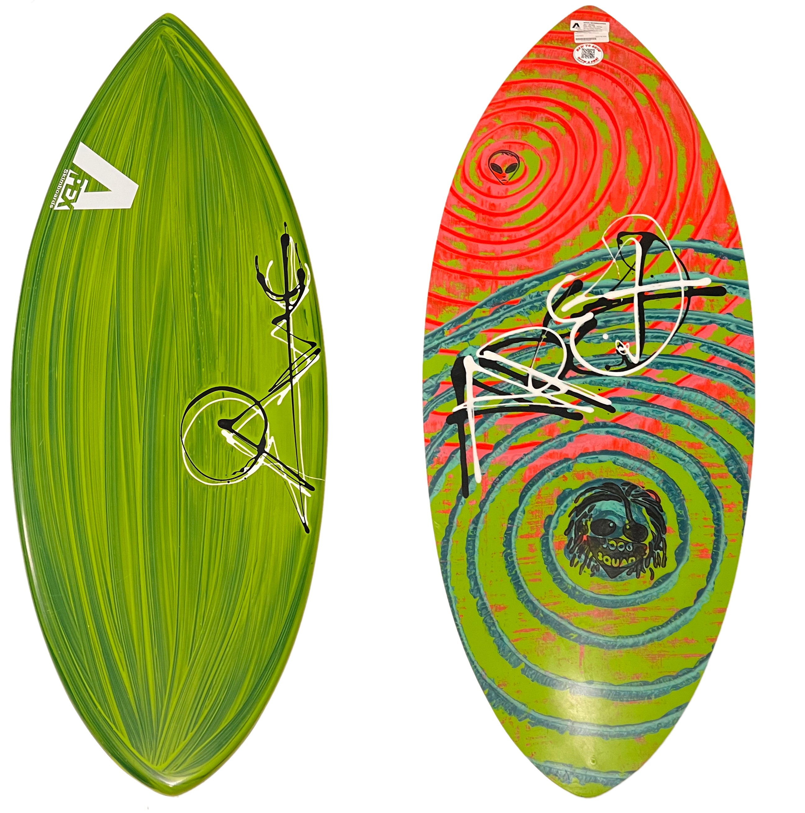 Apex 51" Avac Skimboard Green Waterboyz