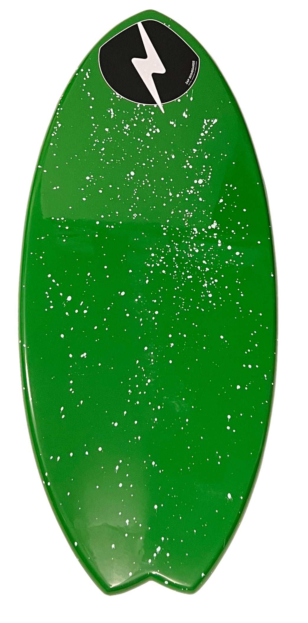 Zap Fish 47" Green Splatter