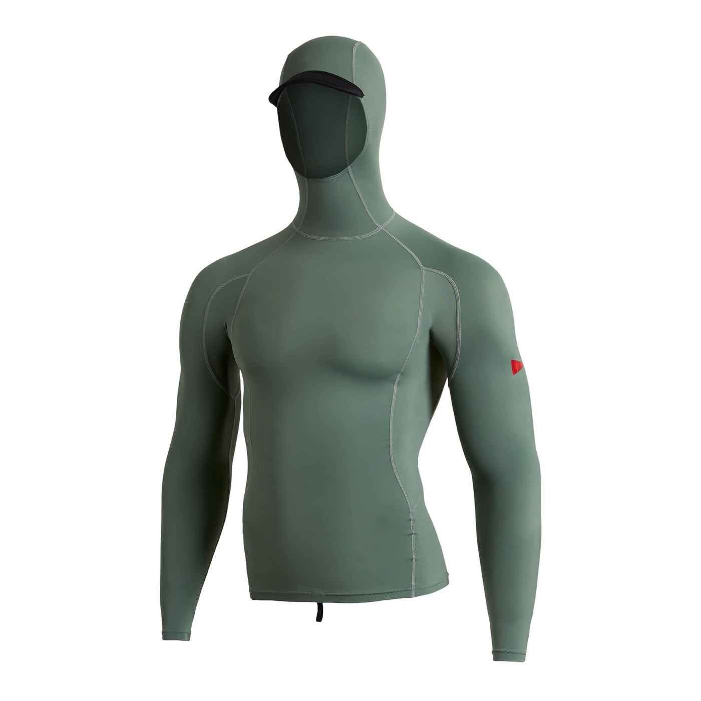 Florence Marine L/S Hooded Rashguard - Dark Sage
