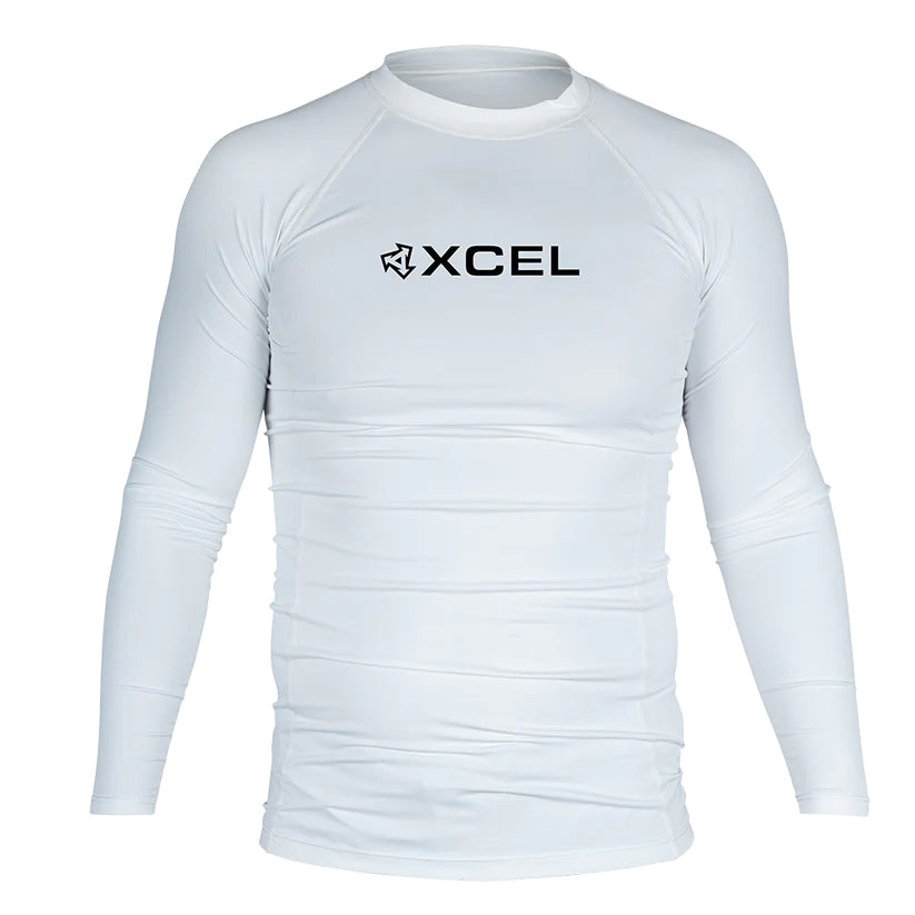 Xcel Performance Fit UV L/S White