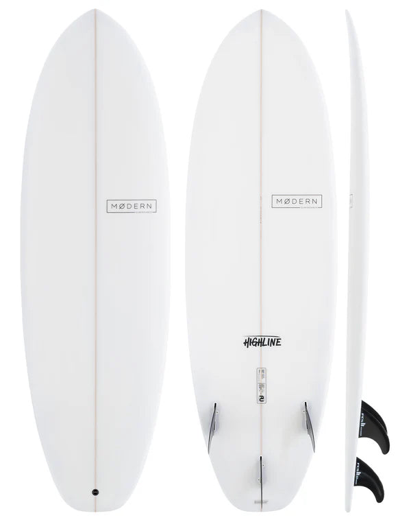 Modern 5'8" Highline PU Clear