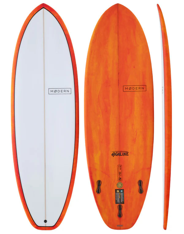 Highline 5'10" PU Fire Storm