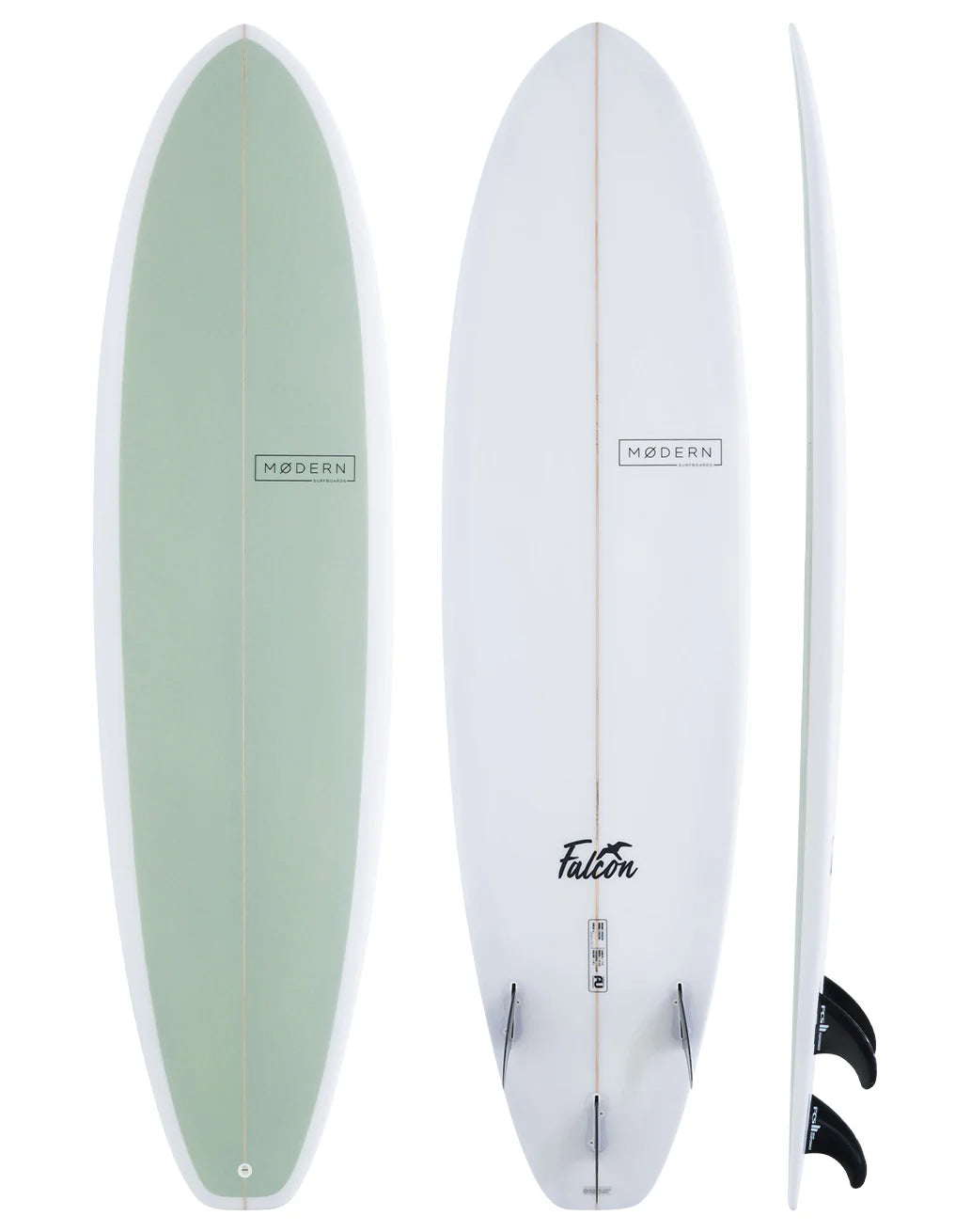 Modern 6'8" Falcon Olive/White