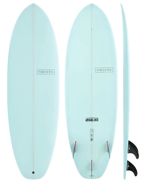 Modern 6'0" Highline Sea Green