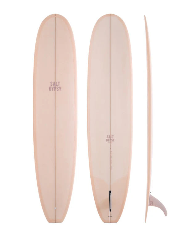 SG 8'6" Dusty PU Blush surfboard