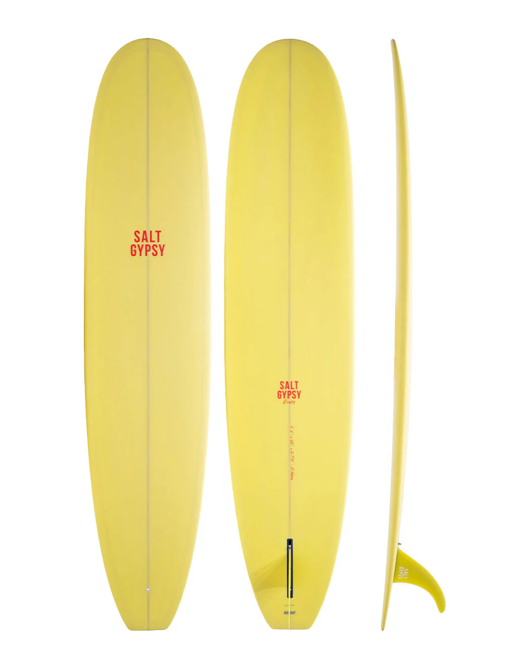 SG 8'6" Dusty PU Lemonade Surfboard