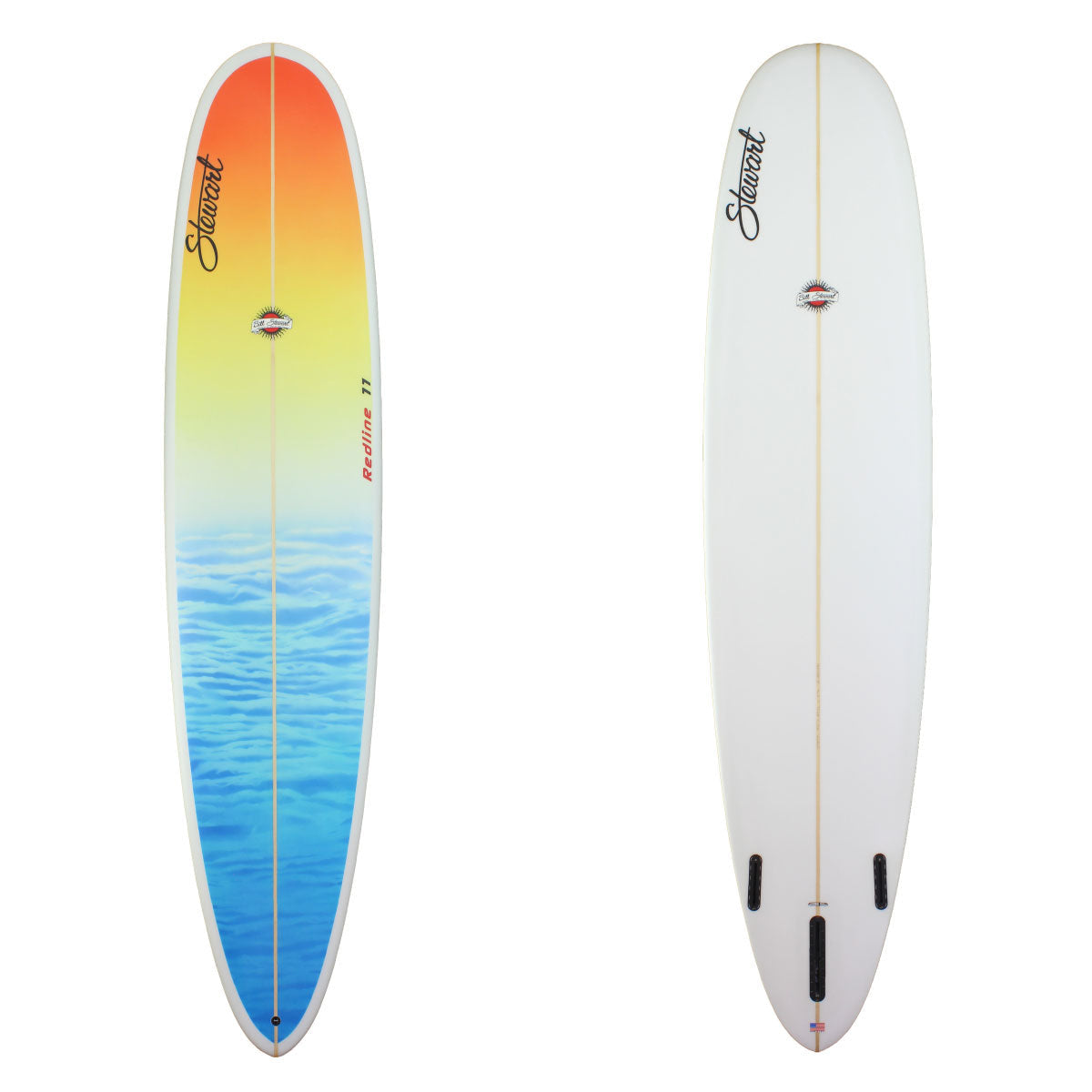 Stewart 9'0" Redline 11 Poly Blue Fire