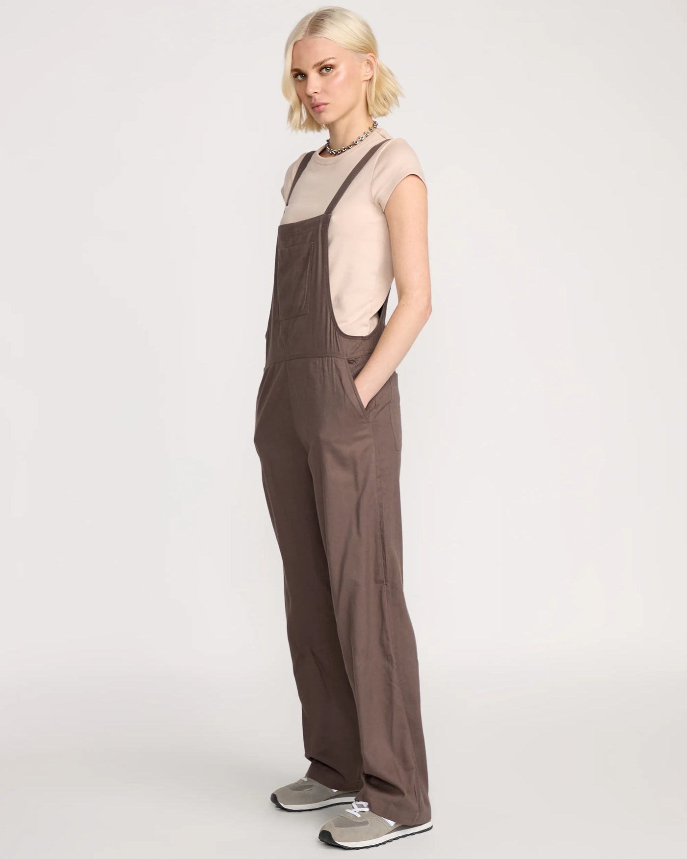 Volcom Girls Lived in Romper - Black Plum