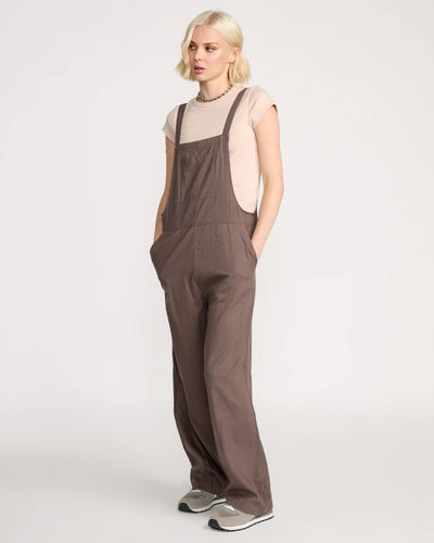 Volcom Girls Lived in Romper - Black Plum
