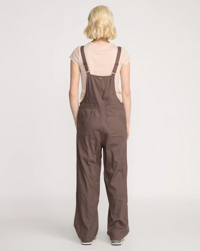 Volcom Girls Lived in Romper - Black Plum