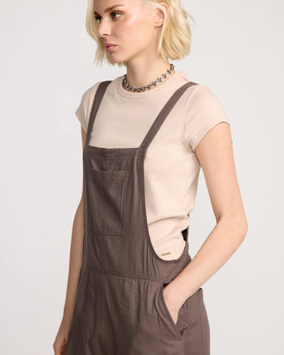 Volcom Girls Lived in Romper - Black Plum